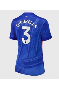 Chelsea Marc Cucurella #3 Jalkapallovaatteet Naisten Kotipaita 2025-26 Lyhythihainen
